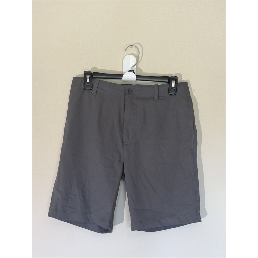 Class Club Dillards Gray Flat Front Modern Fit Shorts Boys 20 NEW NWT Adjustable